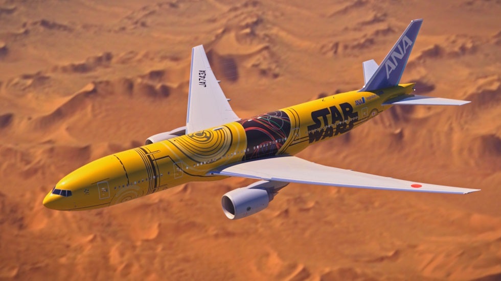 ANA Soon to Launch Star Wars C-3PO Boeing 777 - FLYING Magazine