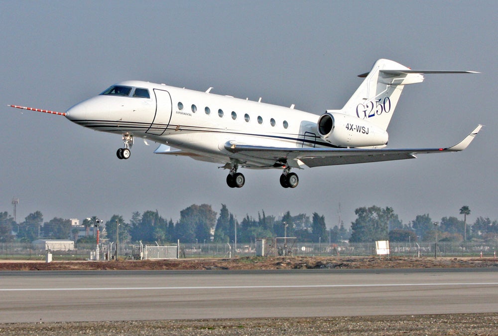 Gulfstream G250 Makes First Flight in Israel - FLYING Magazine