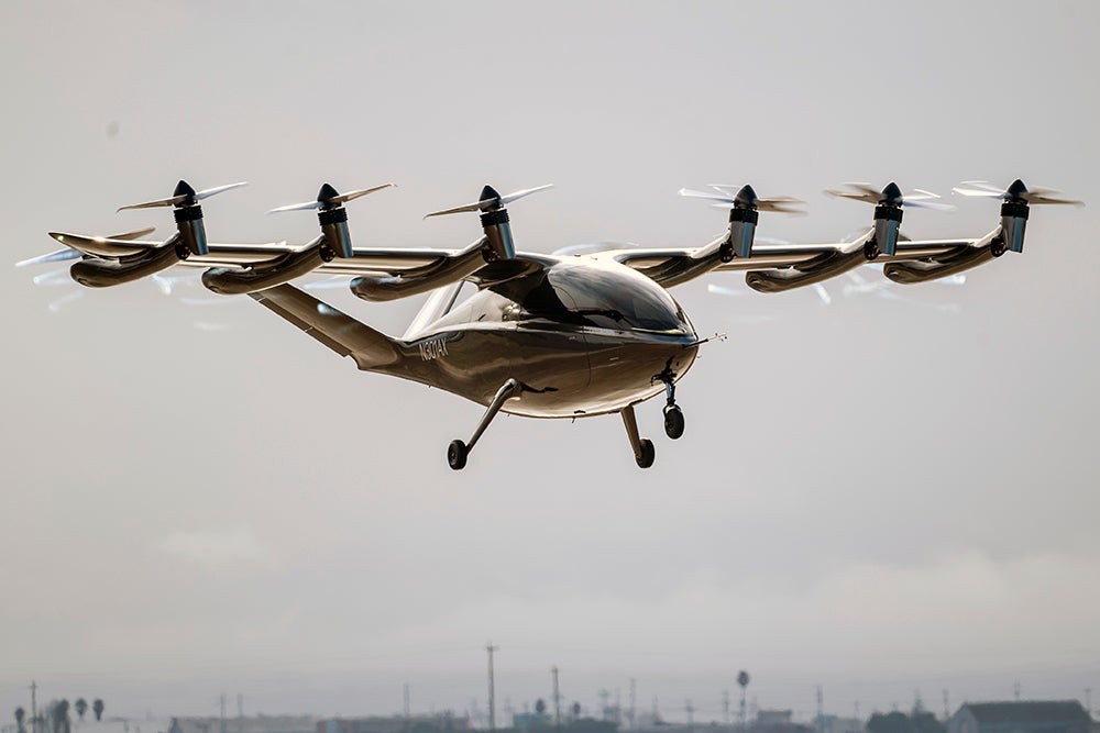 Archer Aviations Air Taxi Prototype Completes First Hover Test