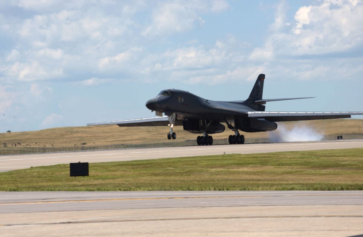 Air Force B-1B Crash Probe To Take 'Weeks To Months To Complete ...