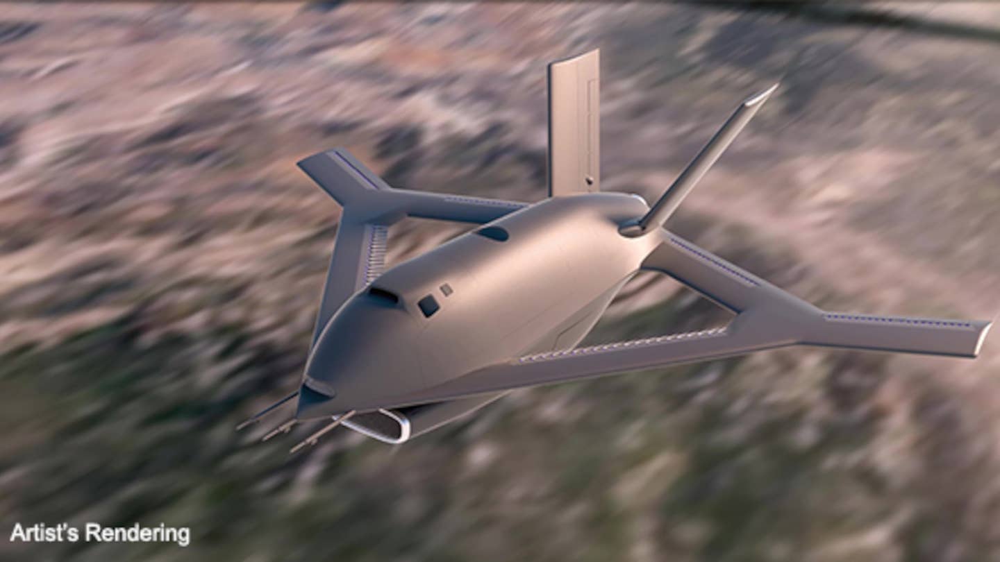 DARPA CRANE Aurora X-plane X-65 experimental U.S. government department of defense aircraft