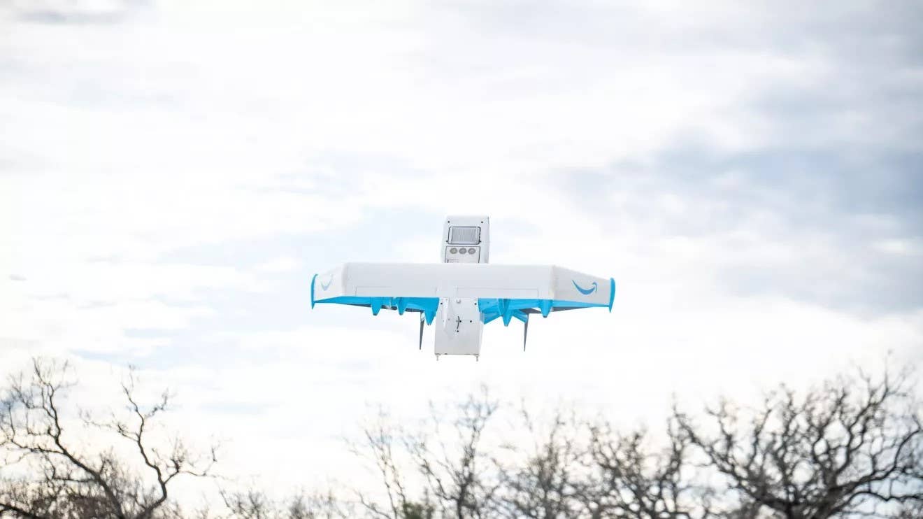 Amazon Prime Air BVLOS drone delivery