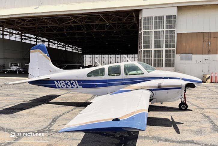 This 1968 Beechcraft E95 Travel Air Is a Comfortably Redundant ‘AircraftForSale’ Top Pick