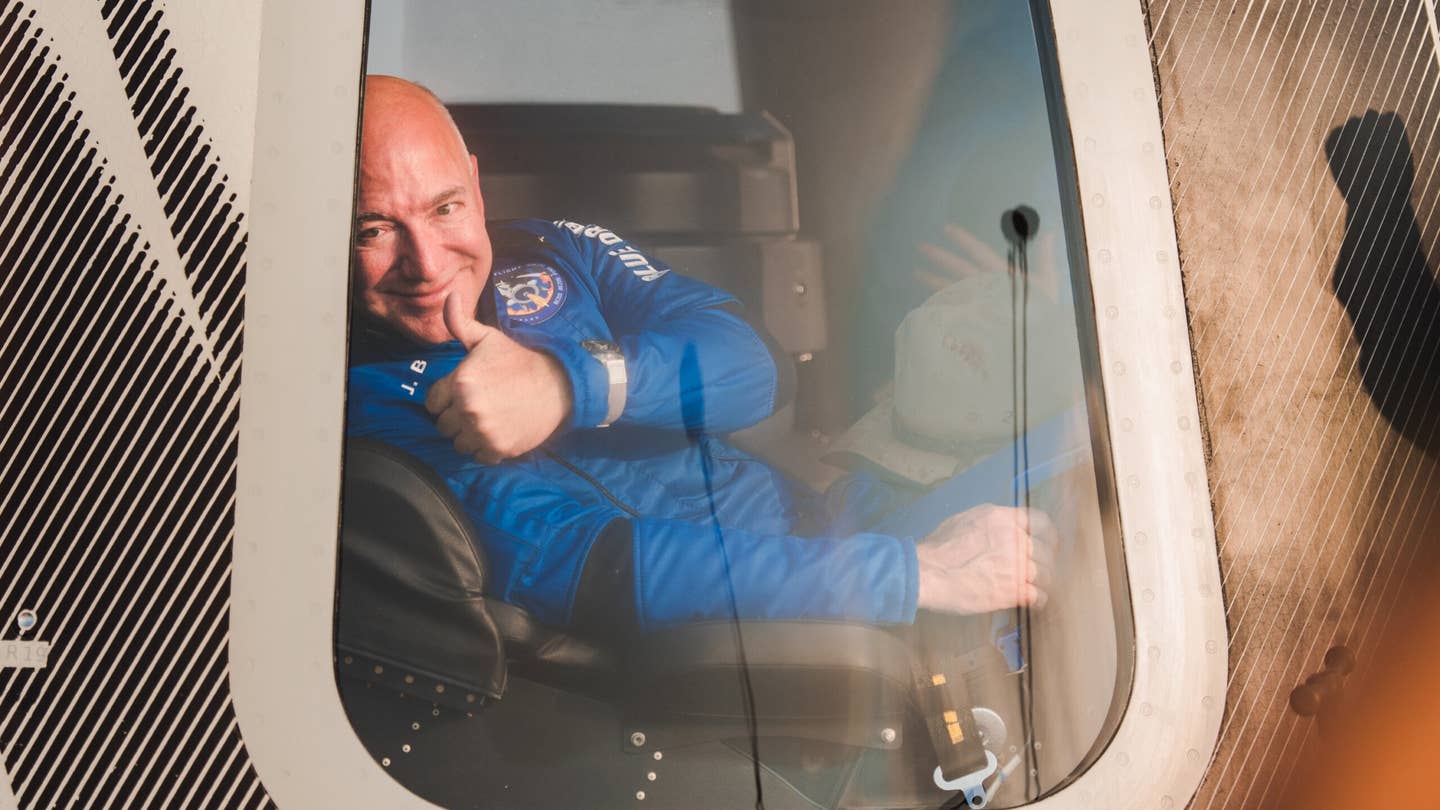 Blue Origin Jeff Bezos spaceflight