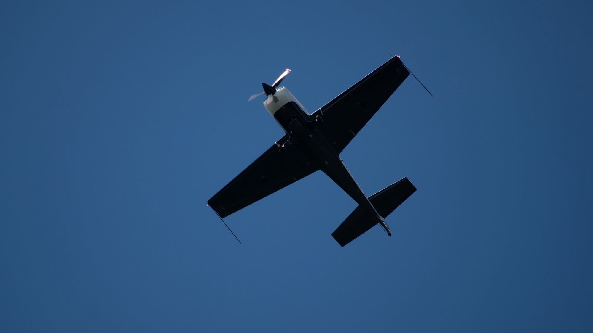 Extra NG aircraft from below