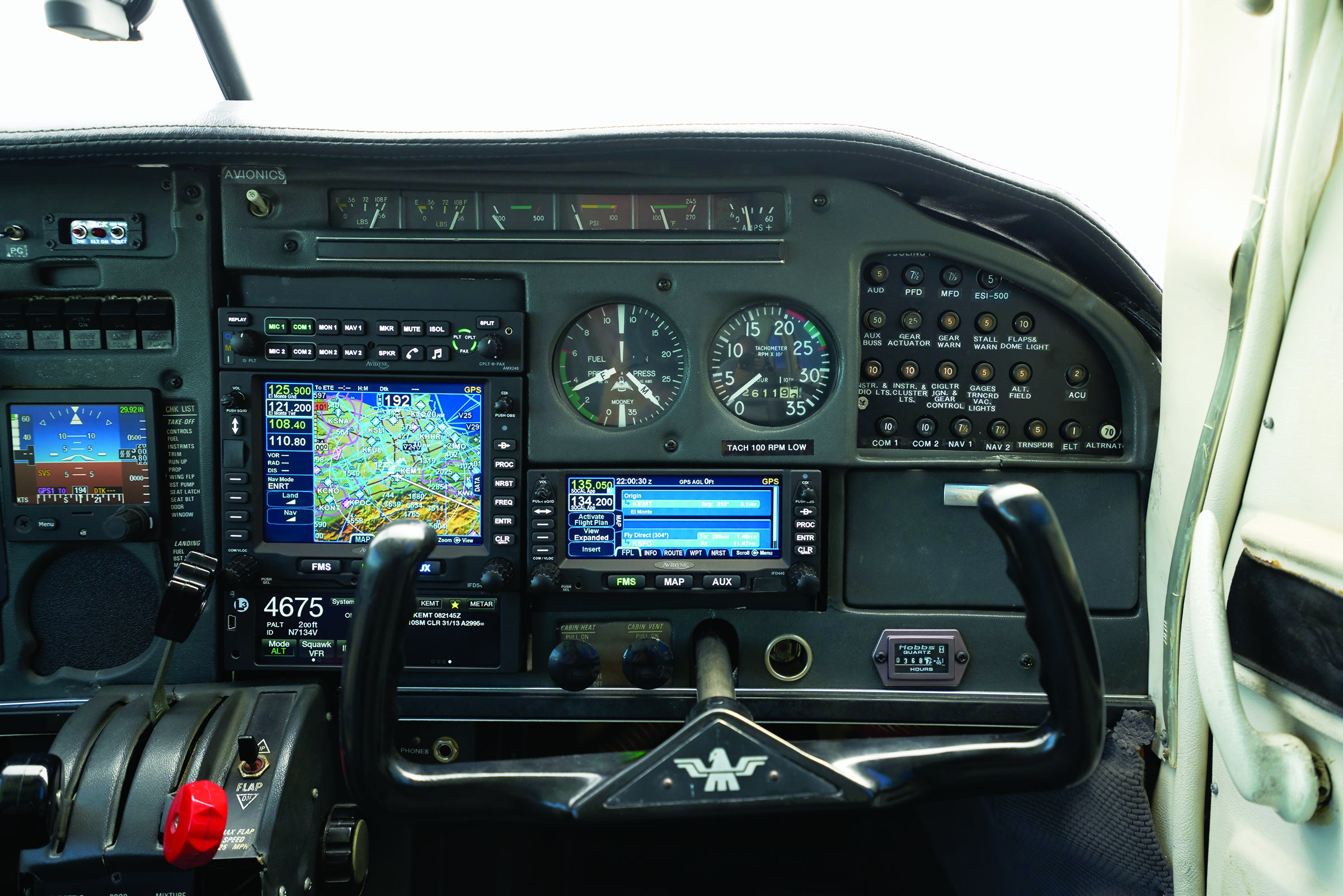 Manny Mooney Avionics Upgrade