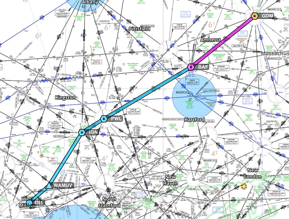 ForeFlight flight reroute