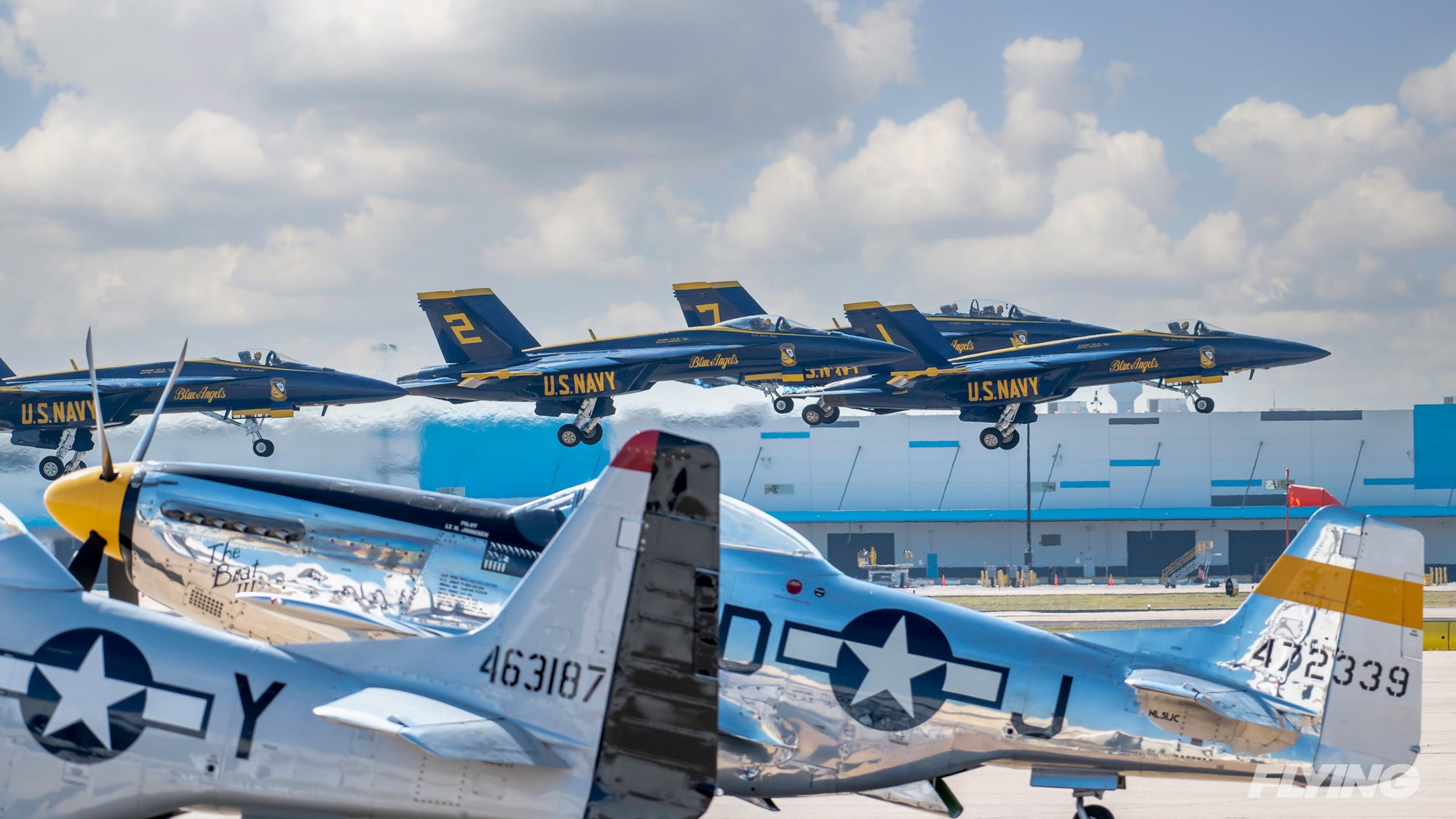 P-51 Mustangs